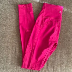 Lululemon All The Right Places Pant in Jewelled Magenta  28”